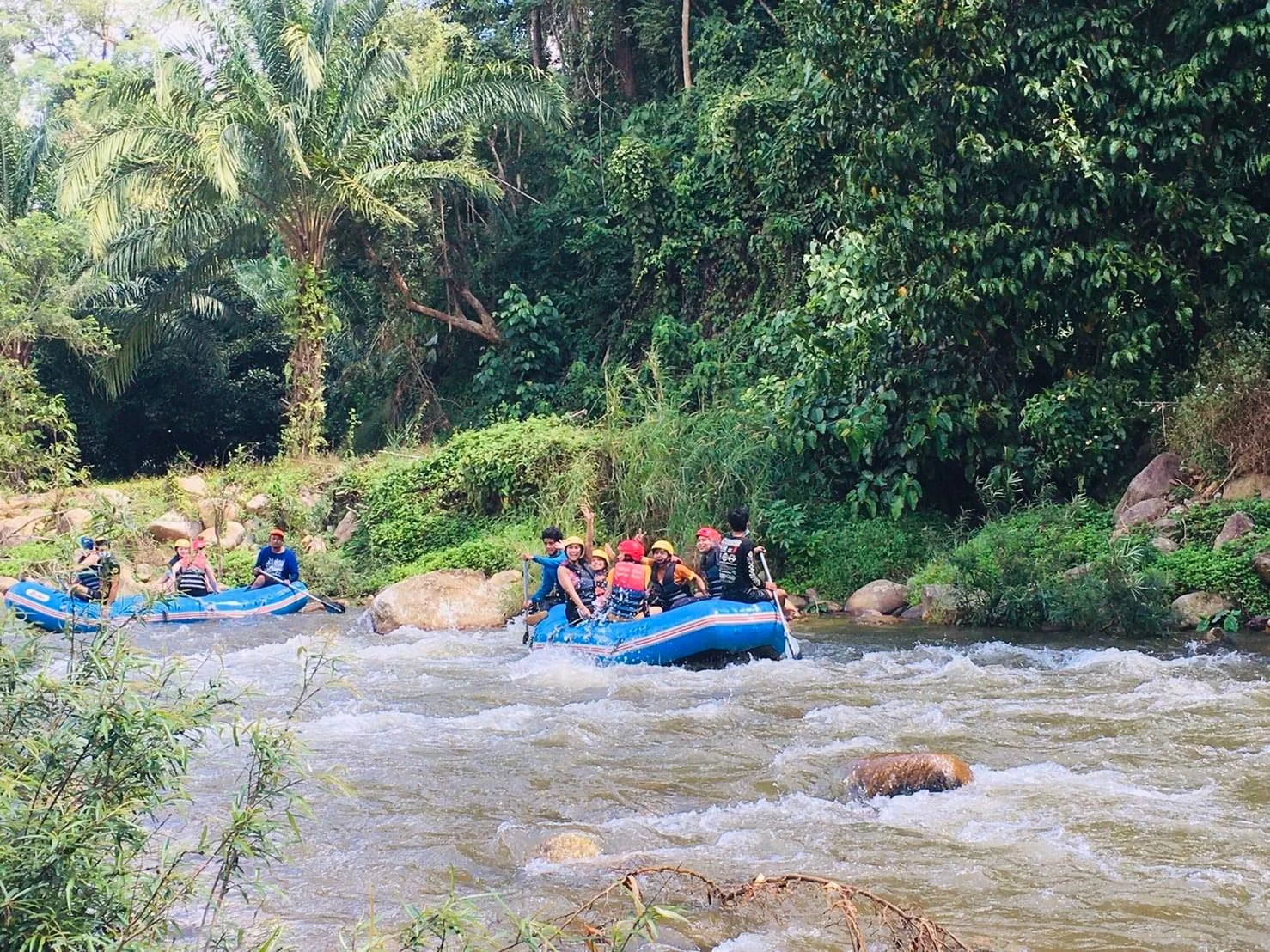 Whitewater Rafting & Temple Tour